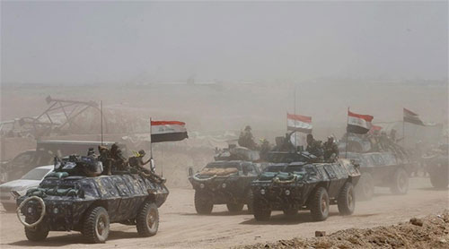 El ejército iraquí avanza hacia el bastión de Daesh El ejército iraquí avanza hacia el bastión de Daesh